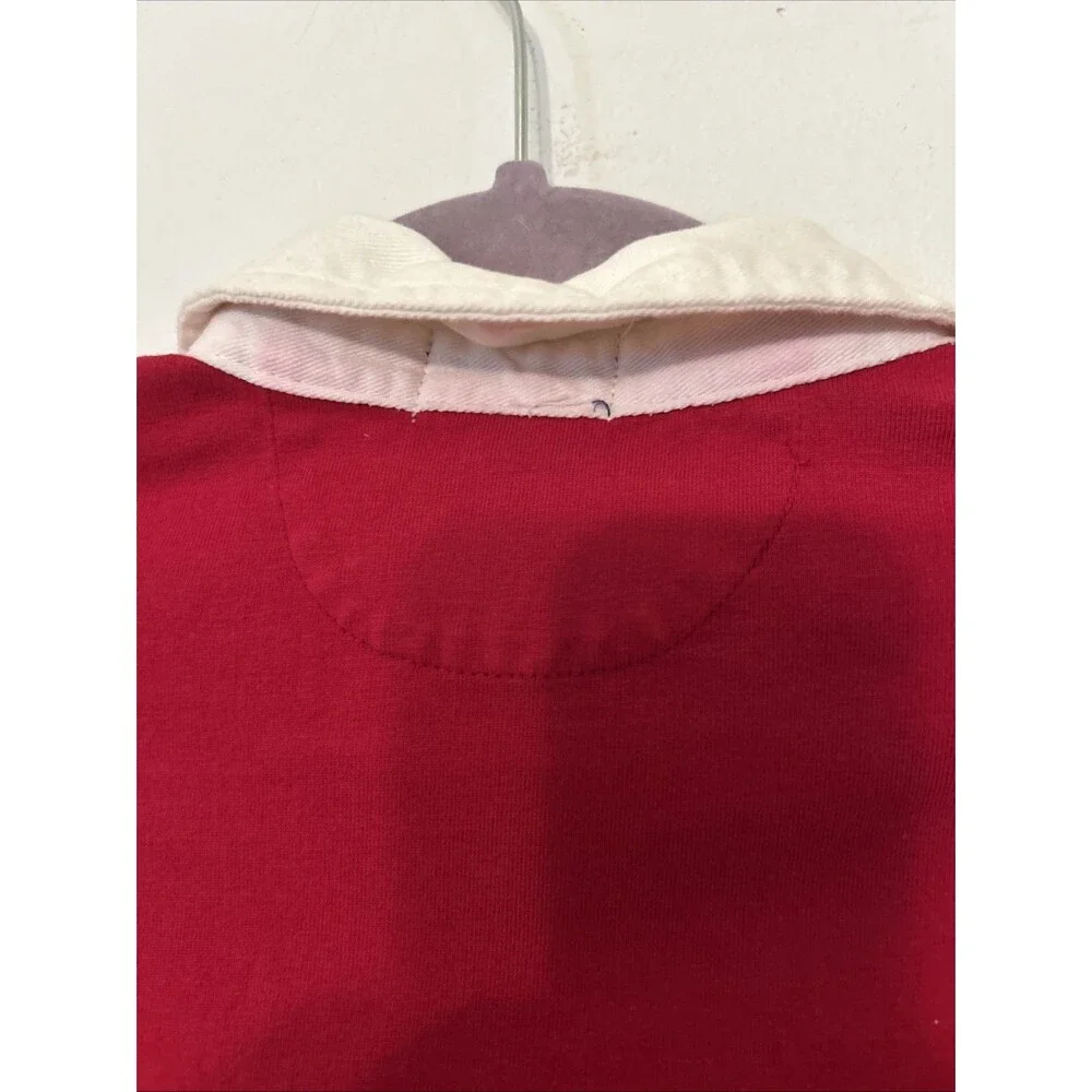 Kids Ralph Lauren Big Pony Polo Red Long Slleeve Size 7